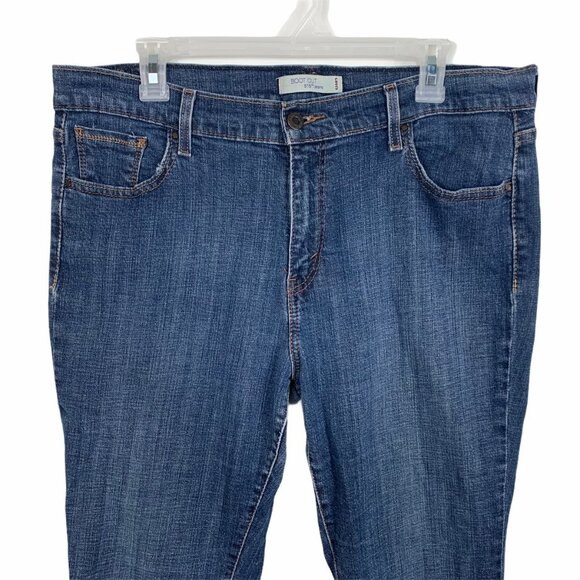 Levis 515 Bootcut Jeans Cotton/Elastane Size 16S - Picture 2 of 9